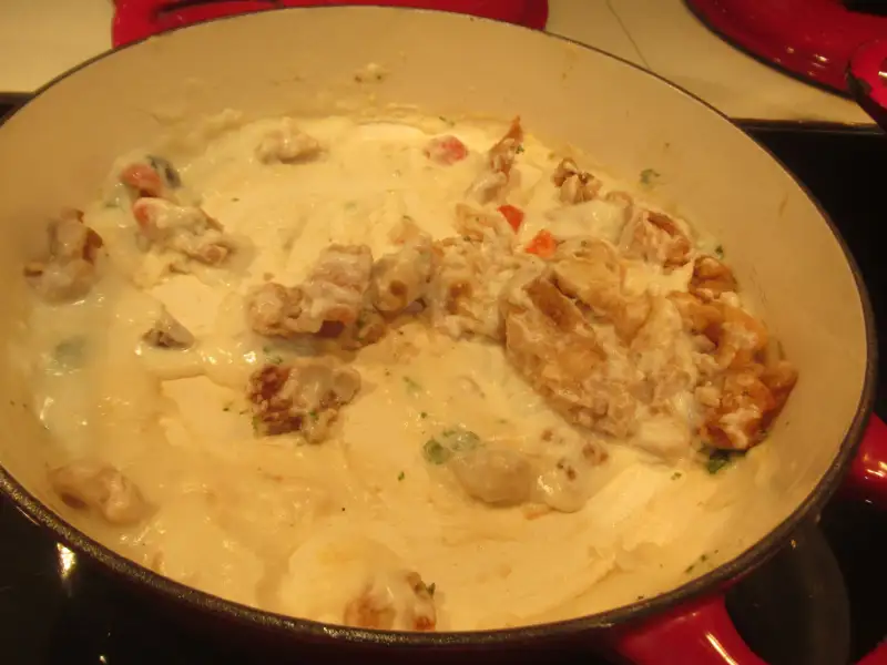 Sauce béchamel (recette de Beeton)