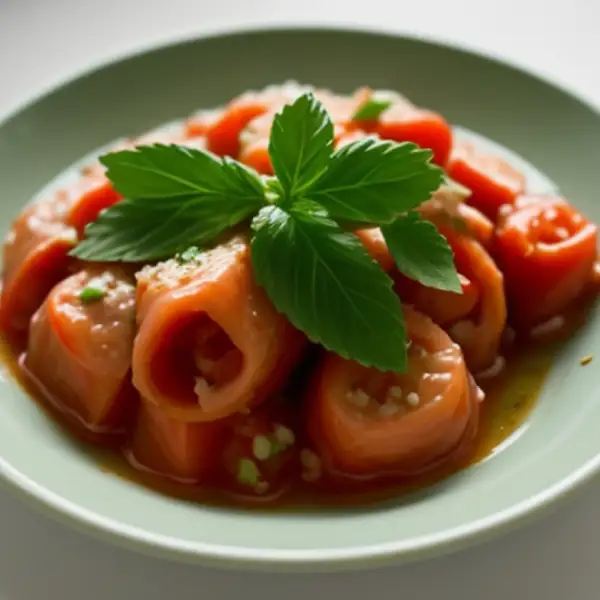 Mint tomato sauce for dolmas