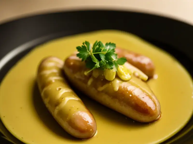 Saucisses de porc grillées