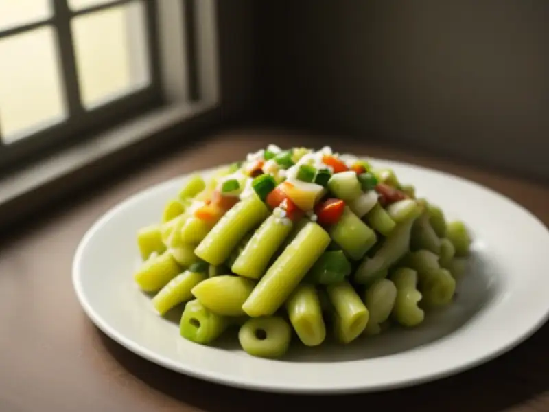 Seasonal vegetable salad