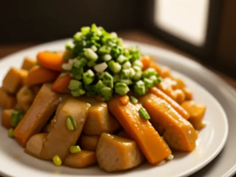 Seitan-Pfanne