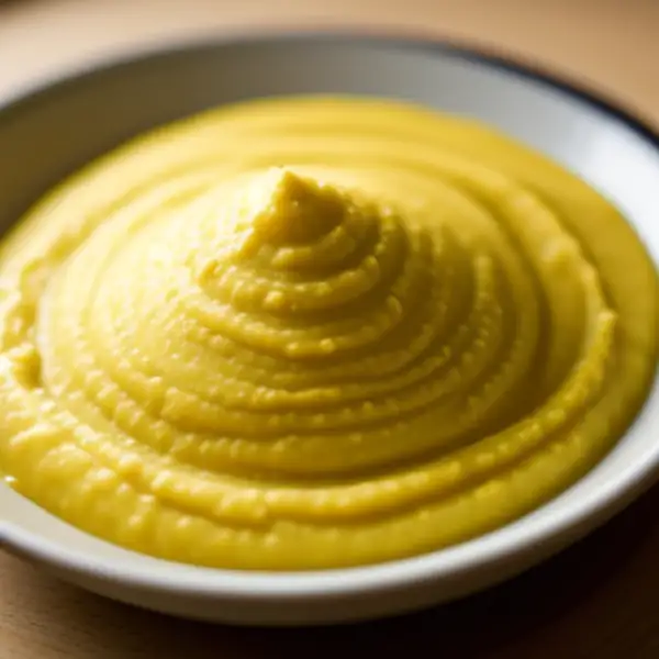 Hausgemachter Hummus mit Kichererbsen und Tahini