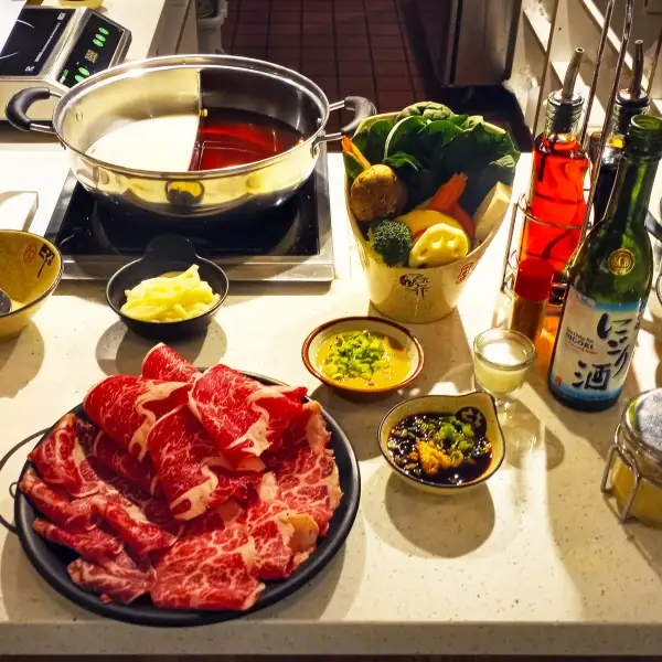 Shabu-shabu : fondue japonaise au dashi