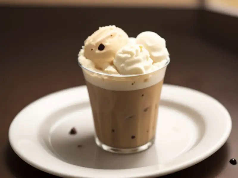 巧克力豆奶昔