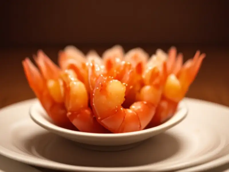 Shrimp with hot peppers