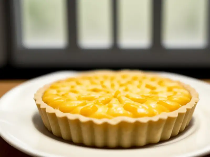 Shrimp tart with French fries