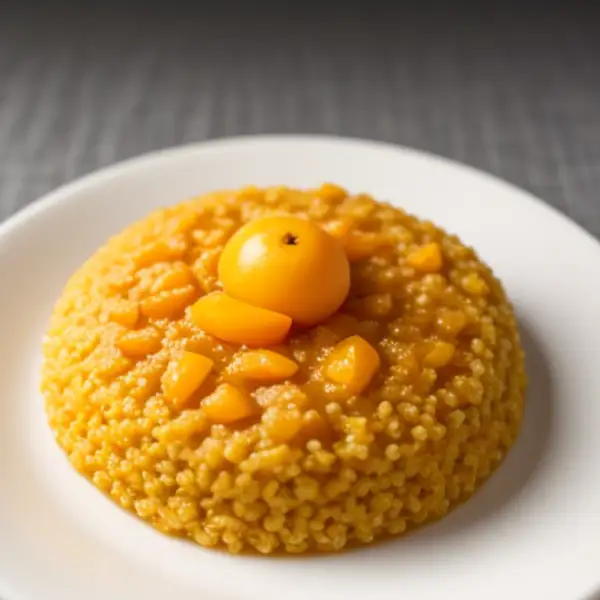 Glasierter Siyez-Bulgur mit Aprikosen aus Malatya