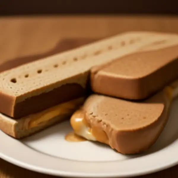Snickerbroodje, tartine chocolat et cacahuète