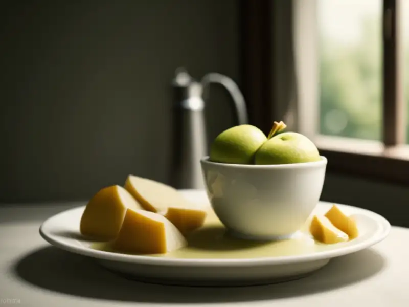 Soep met appel, geïnspireerd op de Styrische variant
