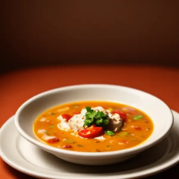 Zuppa guatemalteca di tacchino