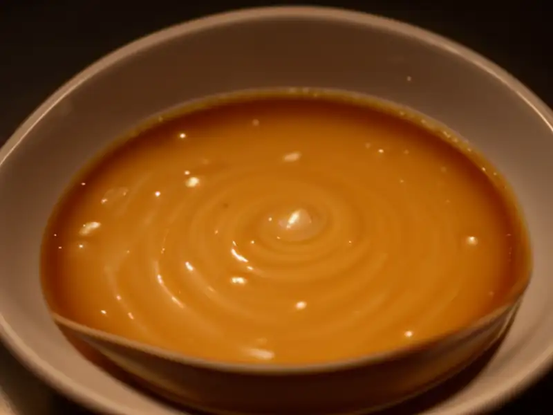 Sopa de amendoim, simples e picante