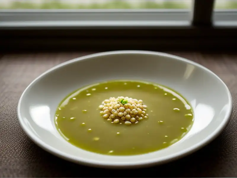 Sopa de castanhas assadas