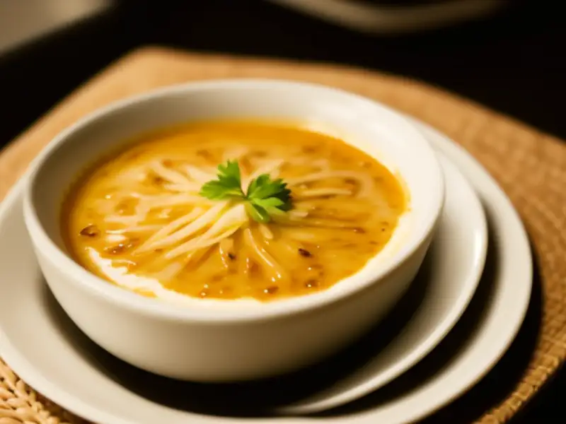 Soğan çorbası, sopa turca de cebola gratinada com gruyère