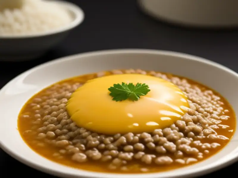 Sopa turca de arroz com carne moída