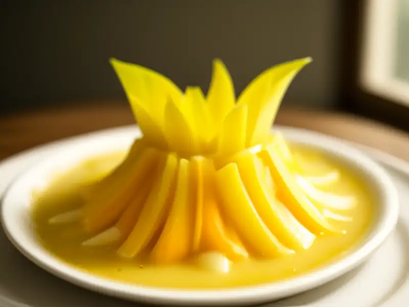 Sopa de primavera com três ervas