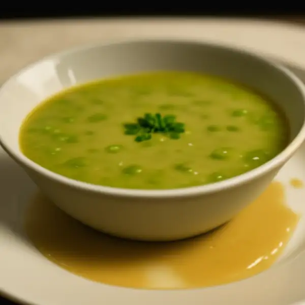 Sopa de guisantes belga