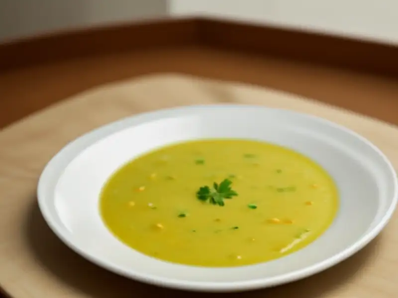 Sopa cremosa de legumes