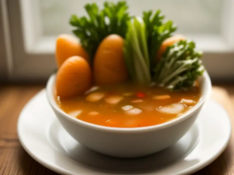 Sopa de cinco legumes