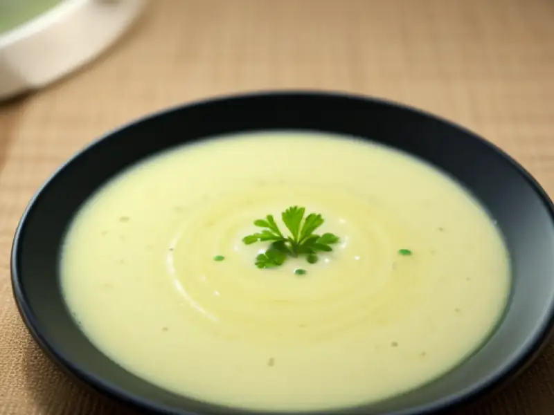 Sopa persa de trigo com iogurte