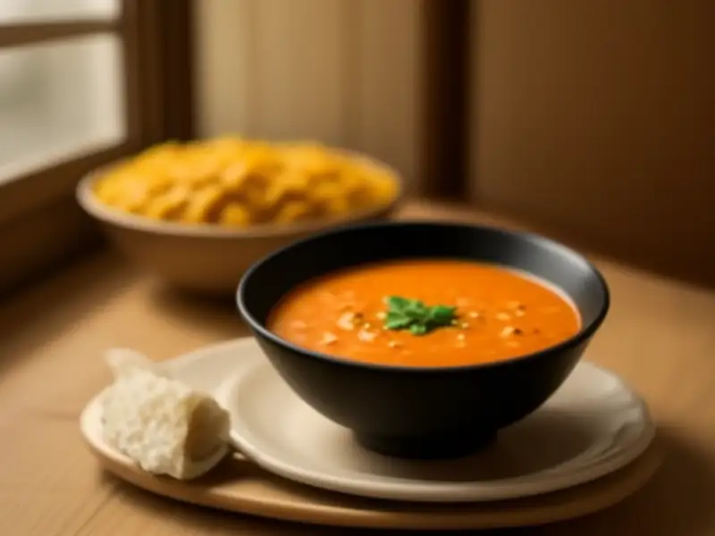 Sopa turca de tomate e arroz