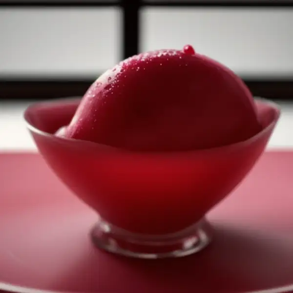 Vodka-Sorbet für den Valentinstag