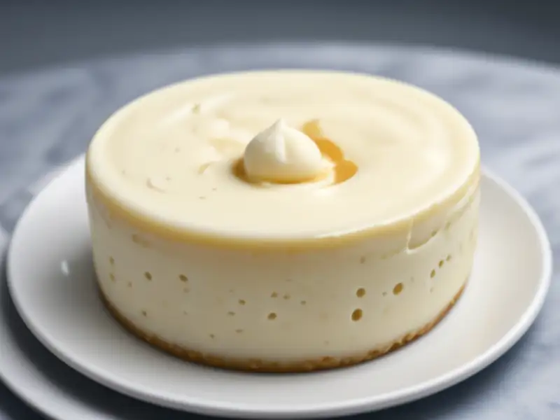 Sorvete de creme e leite condensado sem sorveteira