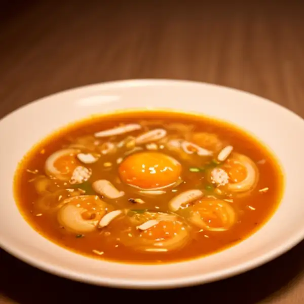 Soupe de nid d'hirondelle au crabe