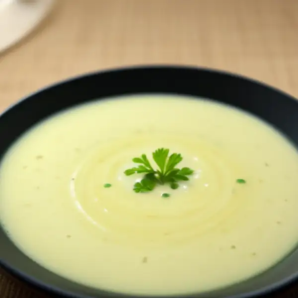 Soupe persane au blé et au yaourt