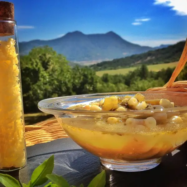 Soupe au pistou provençale et sa pommade