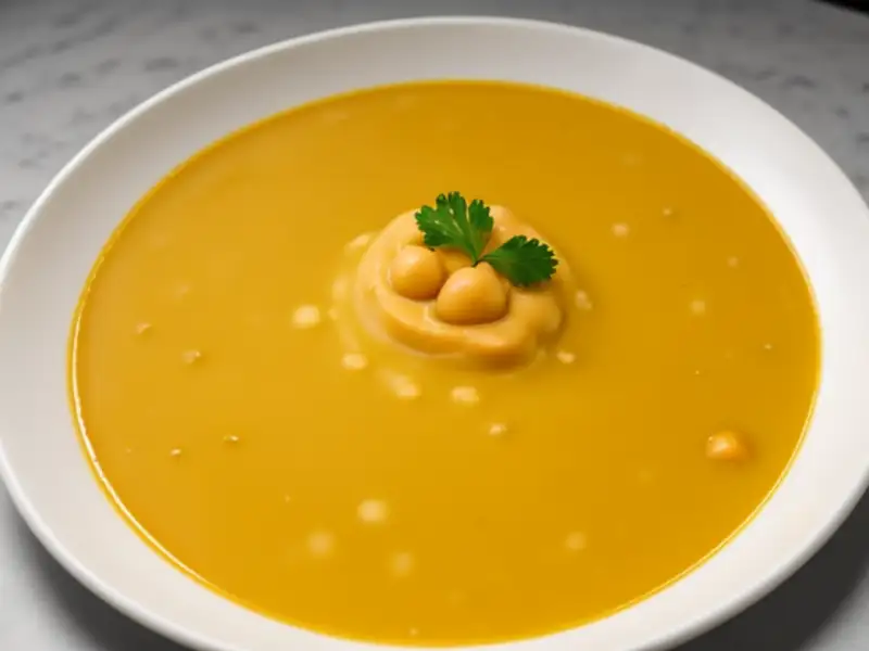 Soupe aux pois chiches
