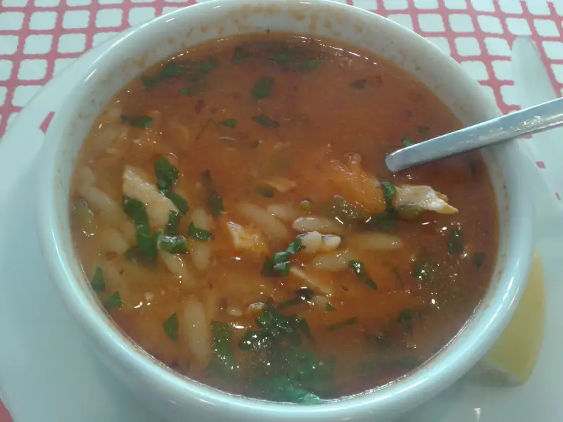 土耳其粉丝和菠菜汤