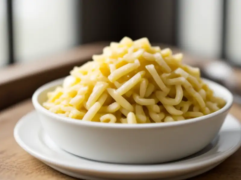 Spätzle con queso