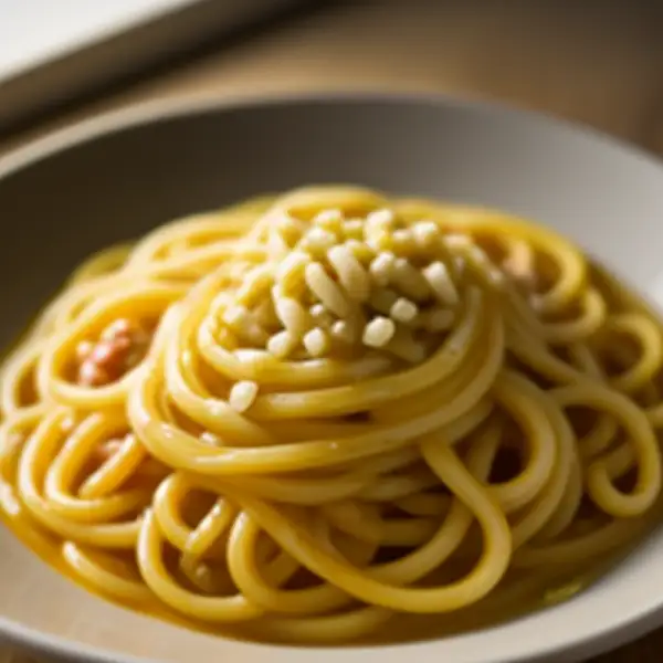 Spaghetti mit Sardellen und Olivenöl