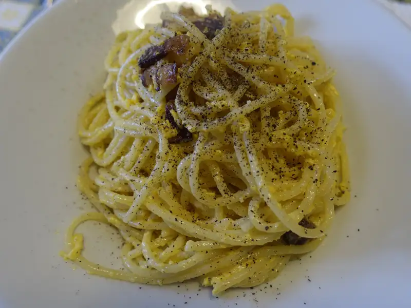Spaghetti carbonara