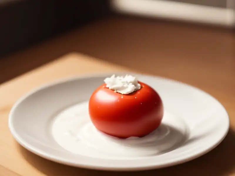 Spiedini di pomodori maturi