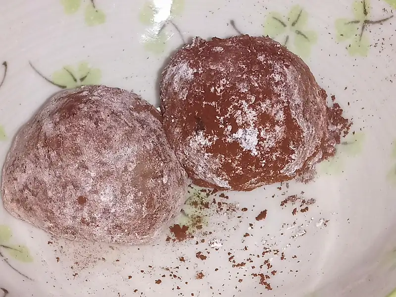 Sticky rice mochi