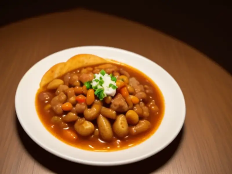 Goulash con avanzi di carne e verdure