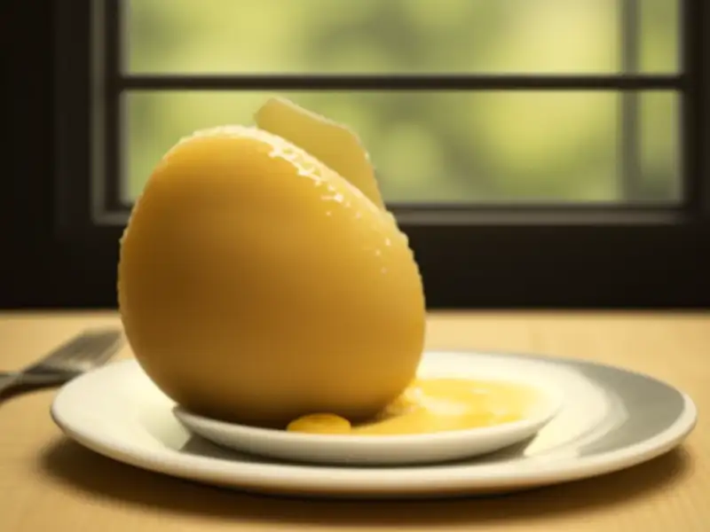 Chicken filled with pears