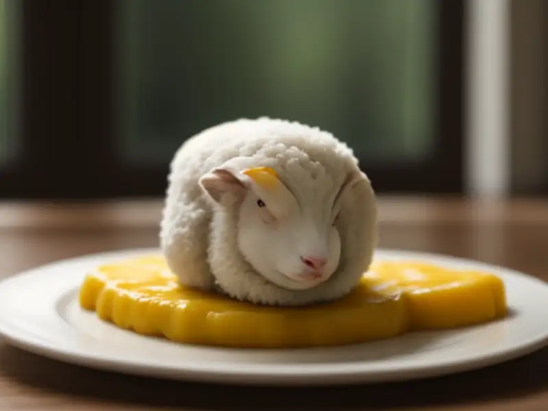 Lamb prepared in the style of Oleiros