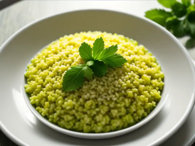 Tabule de salsinha e hortelã