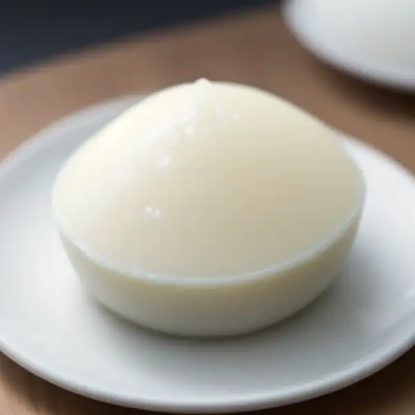 Tào phớ gélatine au lait de coco