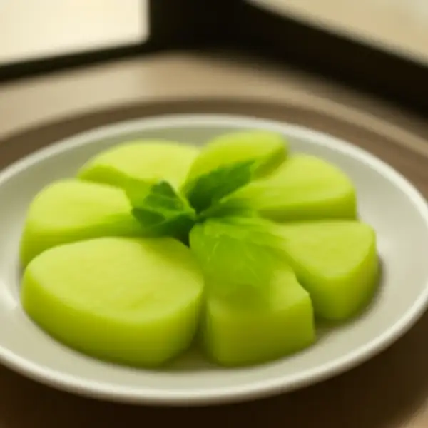 Tào phớ au sirop de gingembre