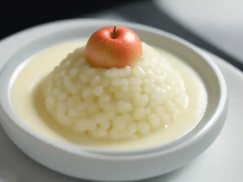 Tapioca com maçãs