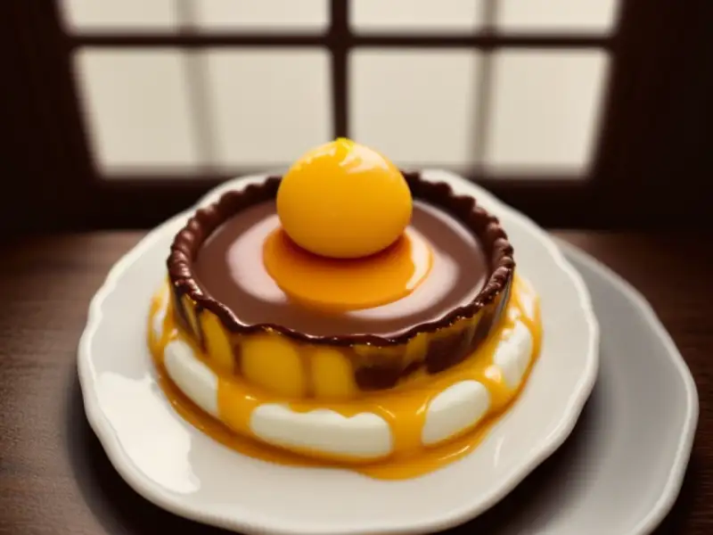 Tarta de chocolate, con ganache y nata montada