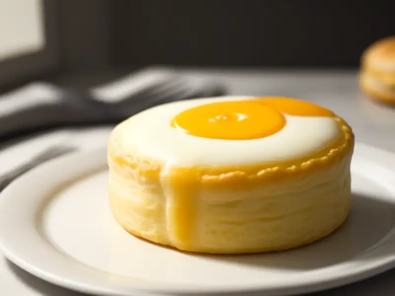 Tarta pequeña con queso de montaña y masa quebrada