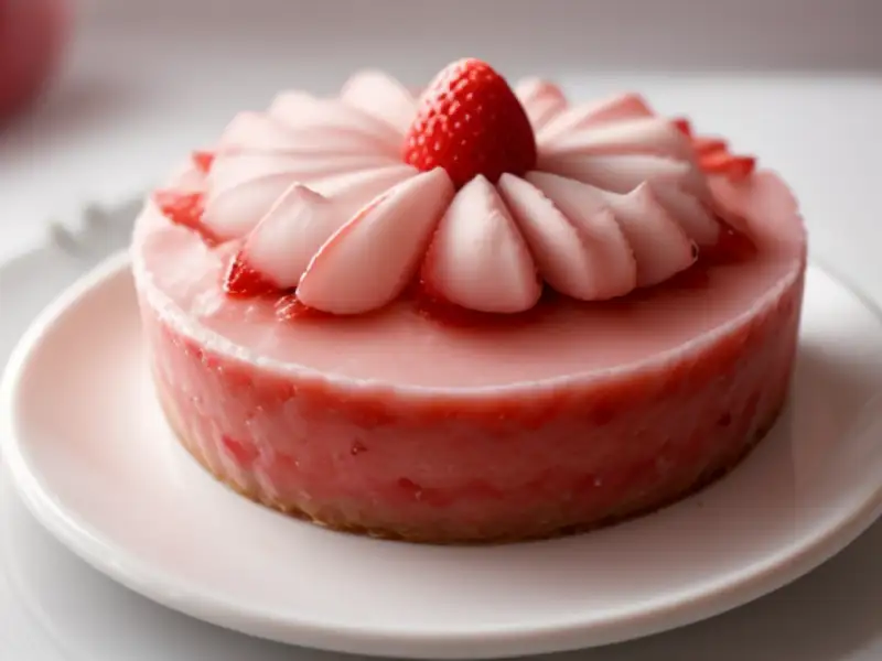 Tarta z truskawkami bez pieczenia