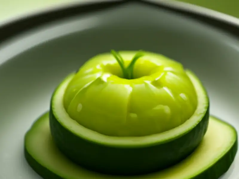 Tartar de abacate com lagostins e rúcula