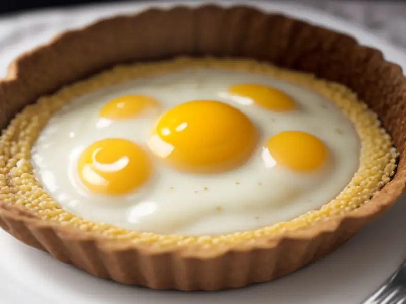 Tarte aux graines de lin