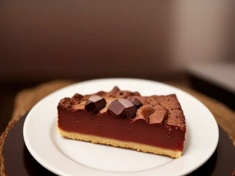 Tarte au pain et au chocolat