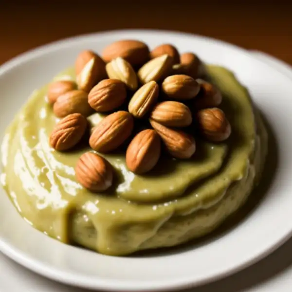 Walnut, garlic and olive oil spread